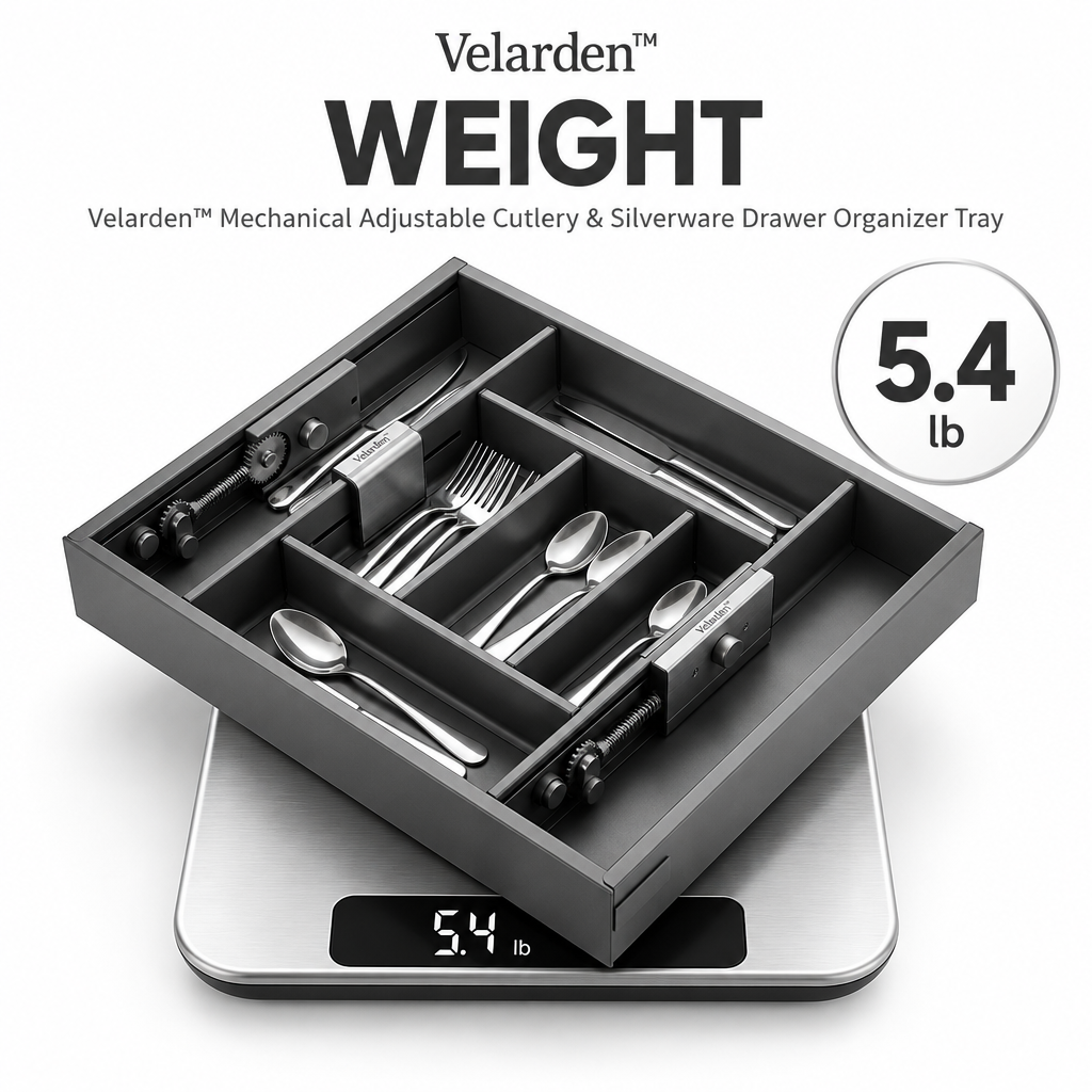 FlexGrid™ Cutlery Drawer Organizer — Product Weight