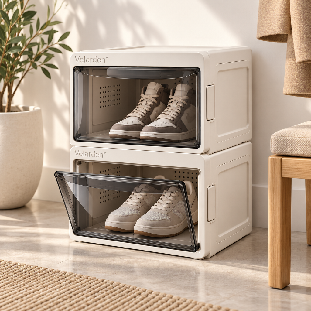 ClearFront™ Stackable Shoe Box Set — Lifestyle Image