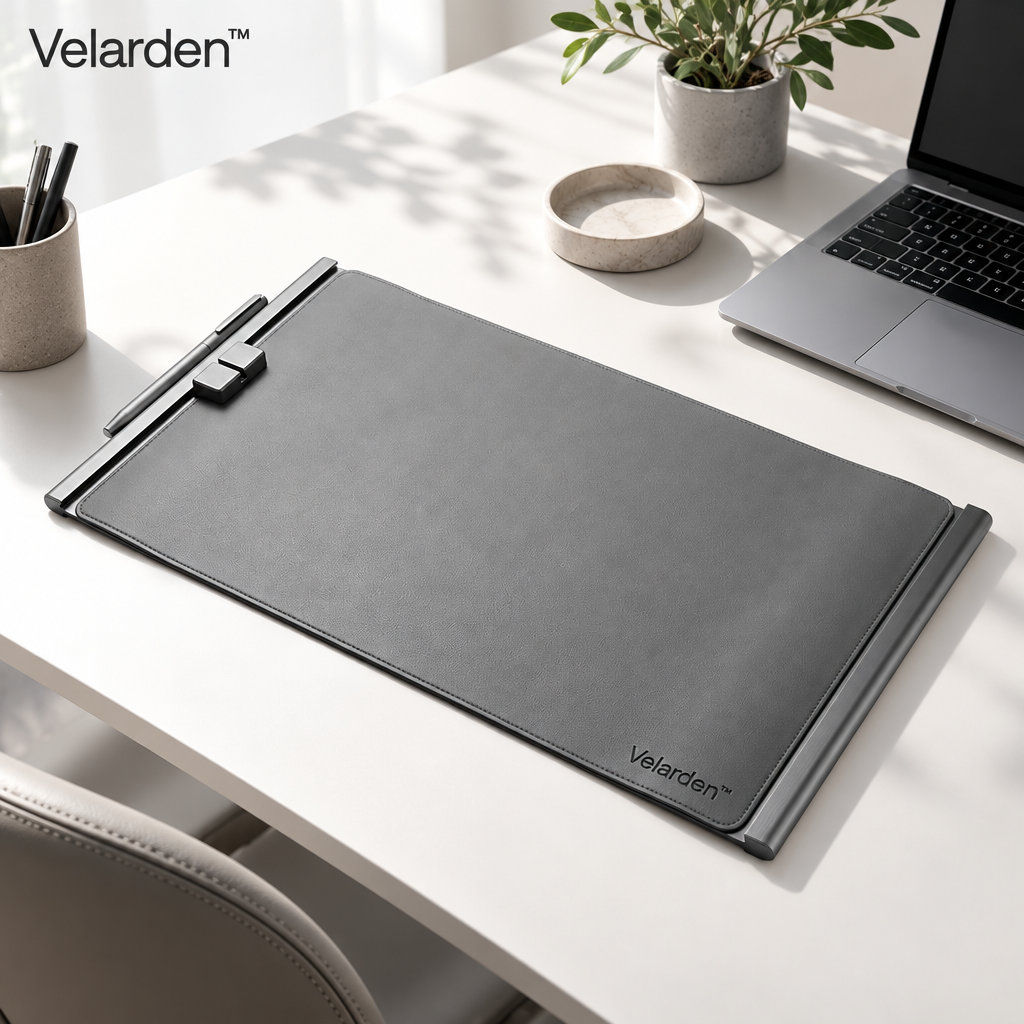 Magnetic Ledger Desk Pad — Lifestyle Image