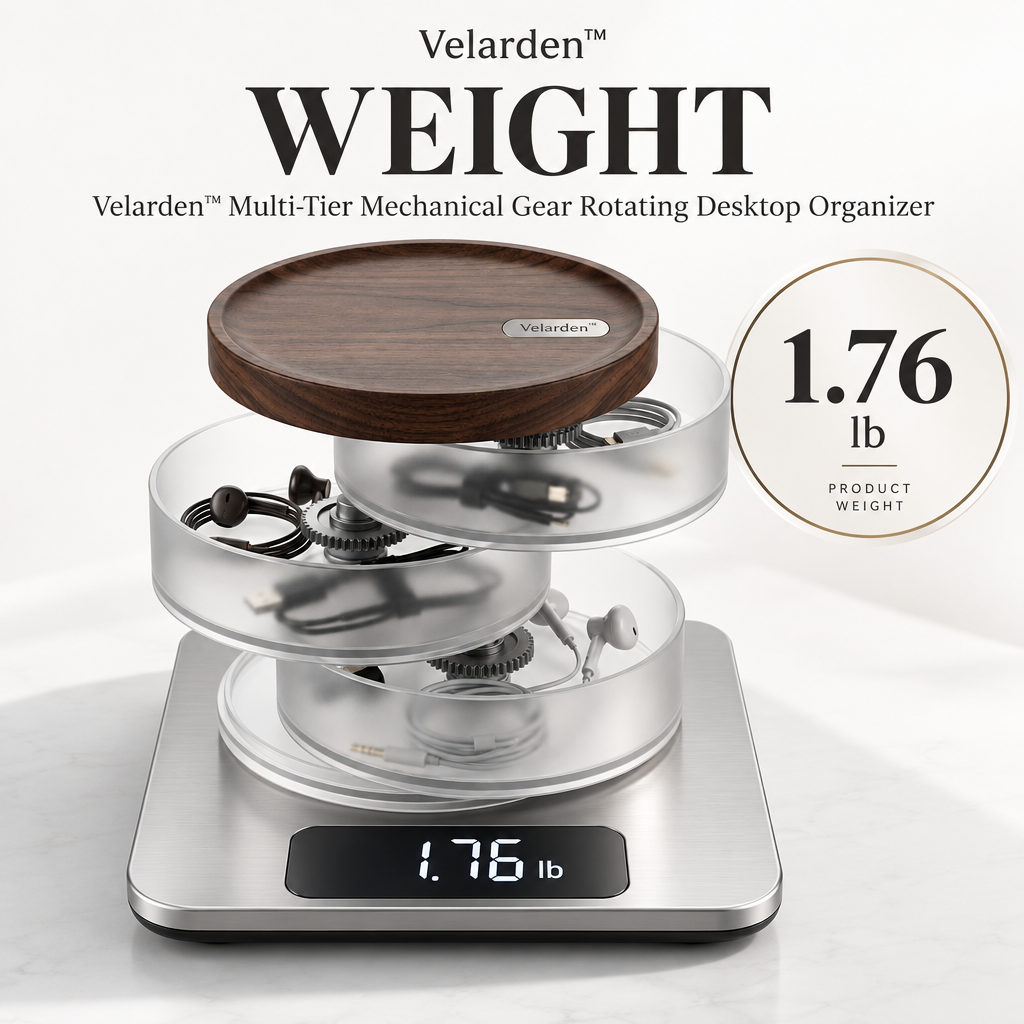 Orbit™ Mechanical Gear Organizer — Product Weight