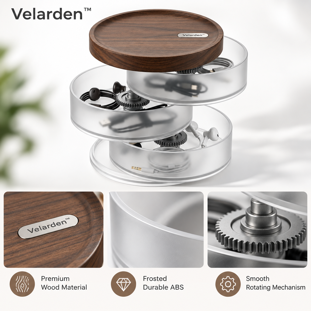 Orbit™ Mechanical Gear Organizer — Materials & Structure