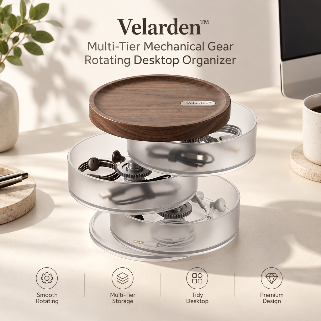 Orbit™ Mechanical Gear Organizer — Brand Hero Image
