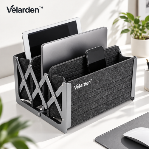 Accordion Felt Desktop Stand — Lifestyle Image