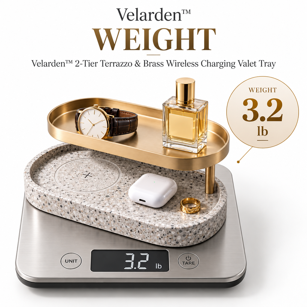 Terra Two-Tier Charging Valet — Product Weight
