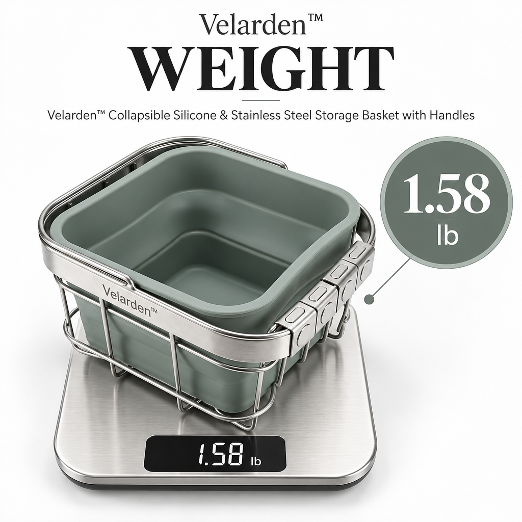 Foldaway Produce Storage Basket — Product Weight