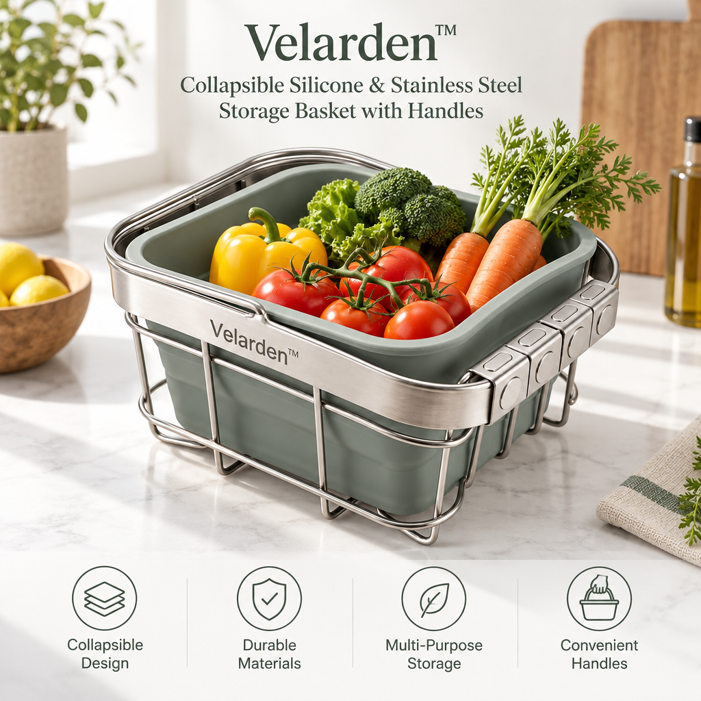 Foldaway Produce Storage Basket — Brand Hero Image