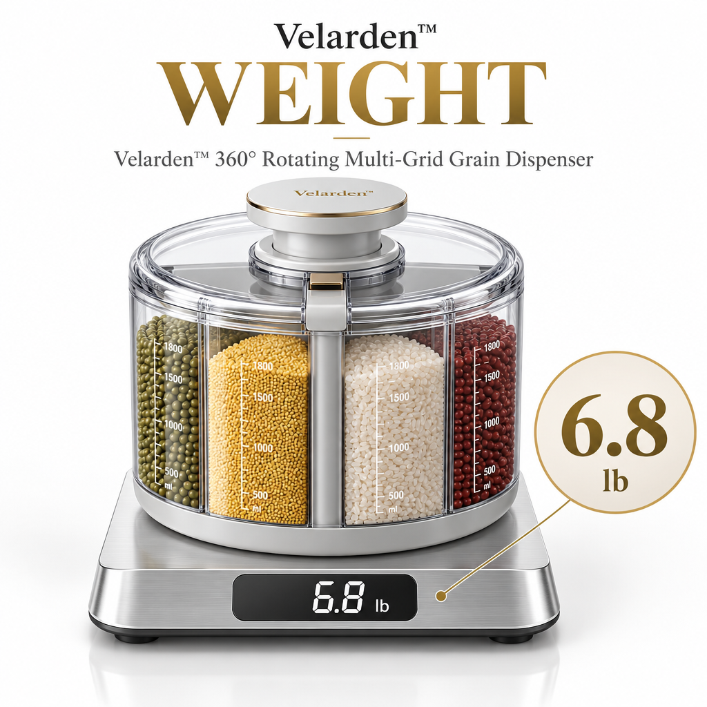 360° Rotating Grain Dispenser — Product Weight